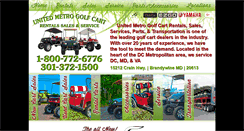 Desktop Screenshot of golfcartrentals.com